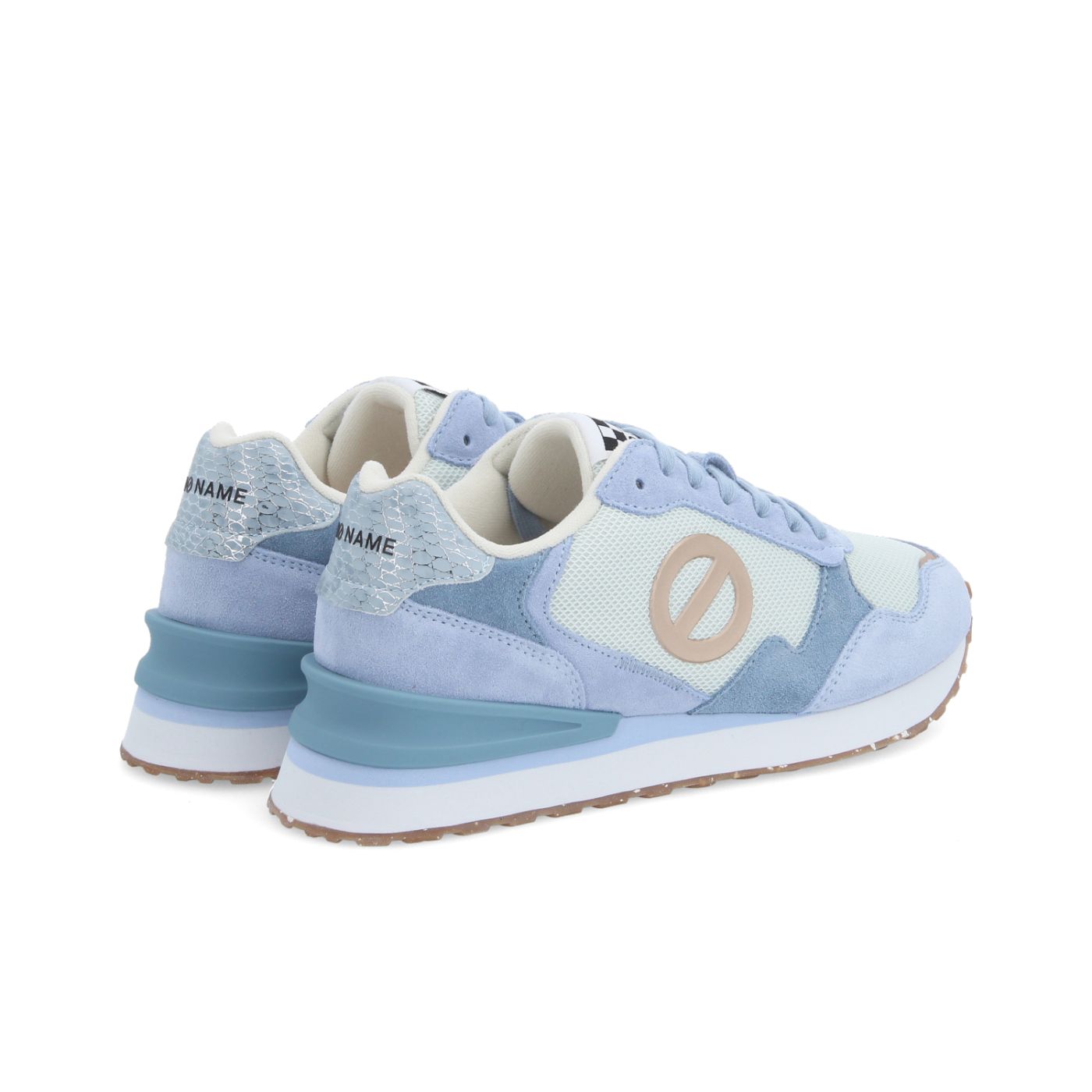 TOVA RUNNER W - SDE/MESH/ROSIE - BLANC CASSE/BLEU CIEL